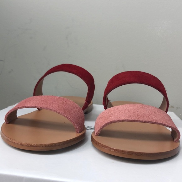 NWT Joselyn Double Strap Flat Rose Sandal by ABLE - Picture 4 of 6